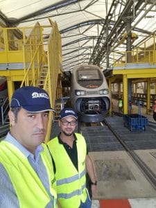 STM Chantier installation tgv