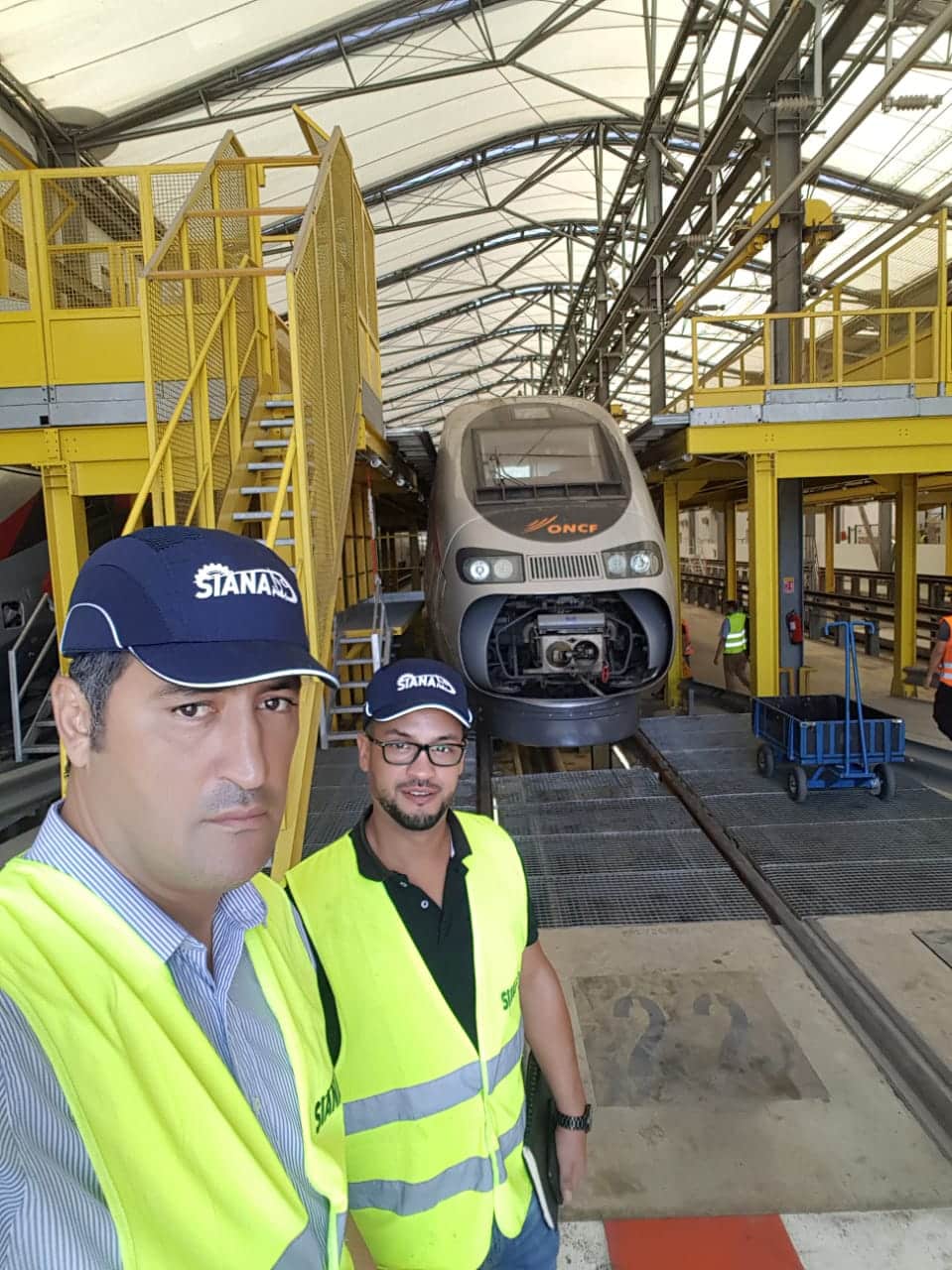 STM Chantier installation tgv