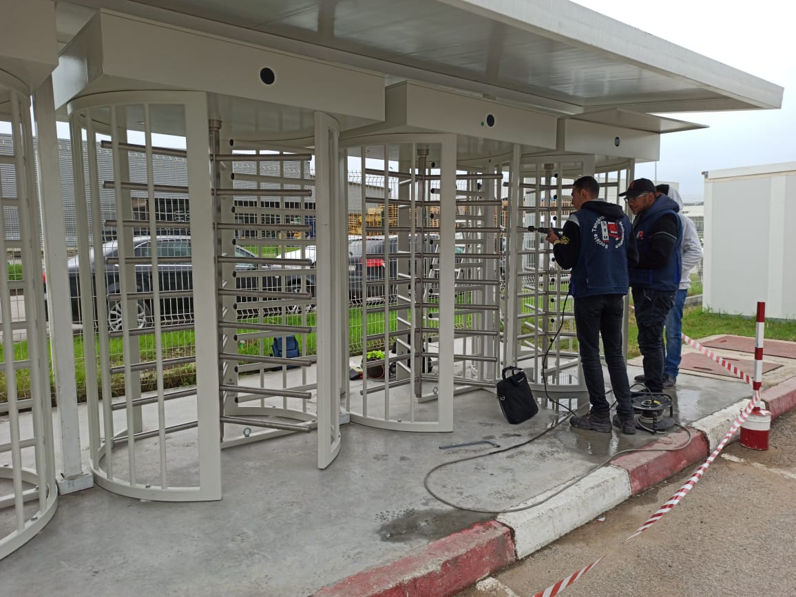 STM Chantier installation